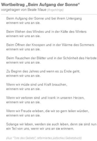 aus dem Programmheft